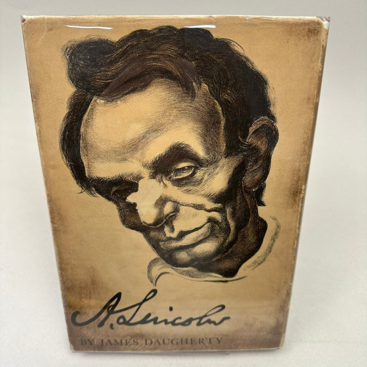 Abraham Lincoln James Daugherty 1943 Illustrated Biography Viking Press