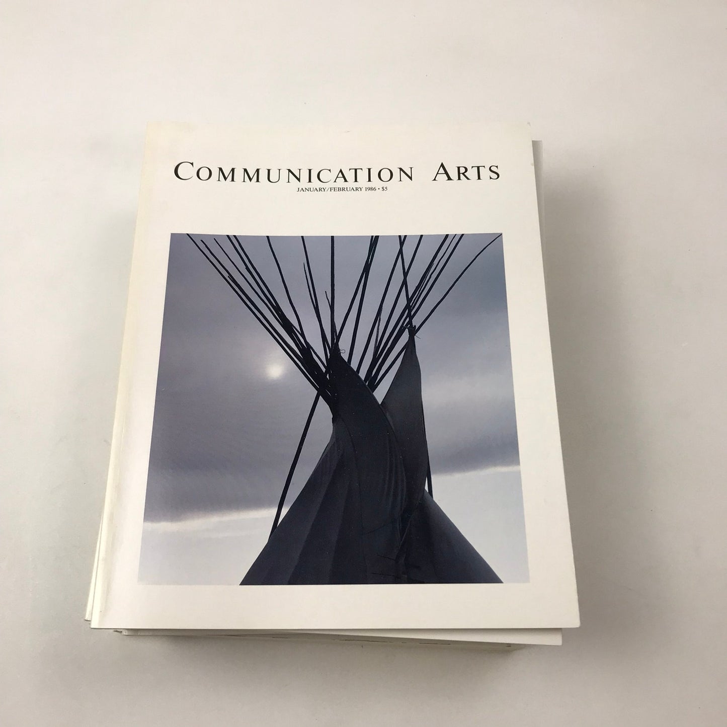 Communication Arts Magazine Complete 1986 Set of 8 Issues Visual Art Photography