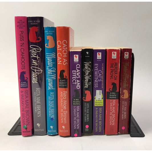 Mrs. Murphy Mystery Series Rita Mae Brown Sneaky Pie Brown Lot of 9 Cats Crime