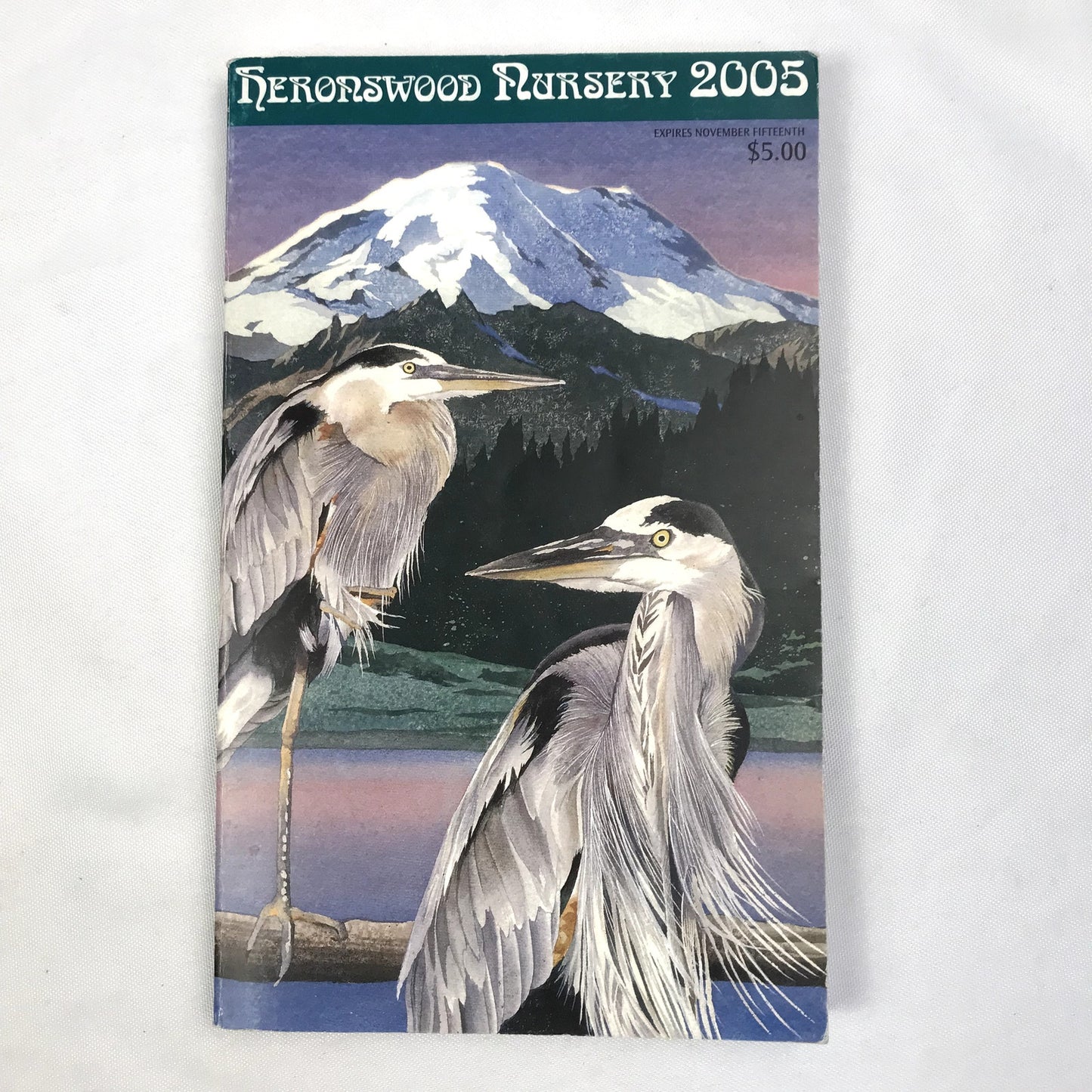 2005 Heronswood Nursery Catalog Washington Illustrated Paperback Plant Book