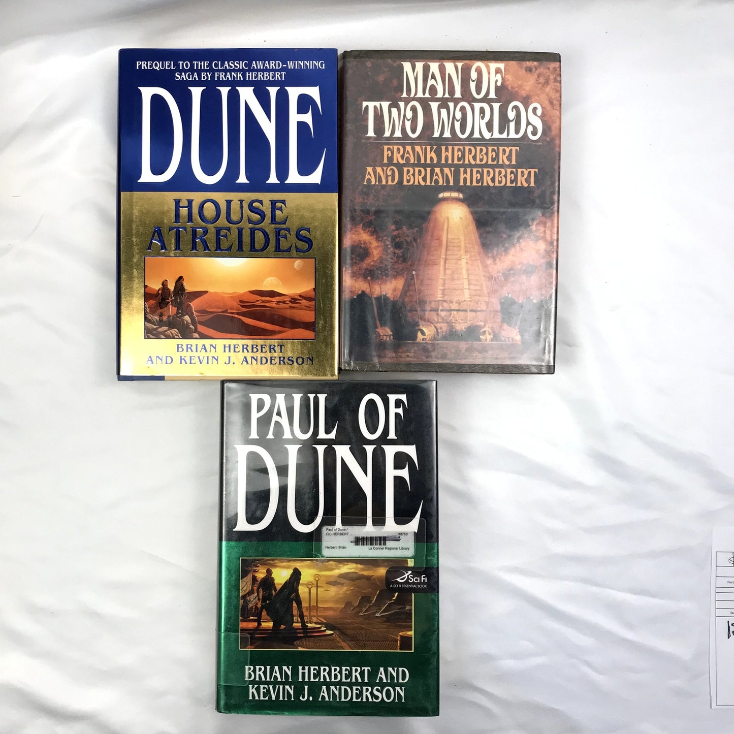 Lot of 13 Frank Herbert Novels DUNE Universe etc. Paperback & Hardcover Book Set