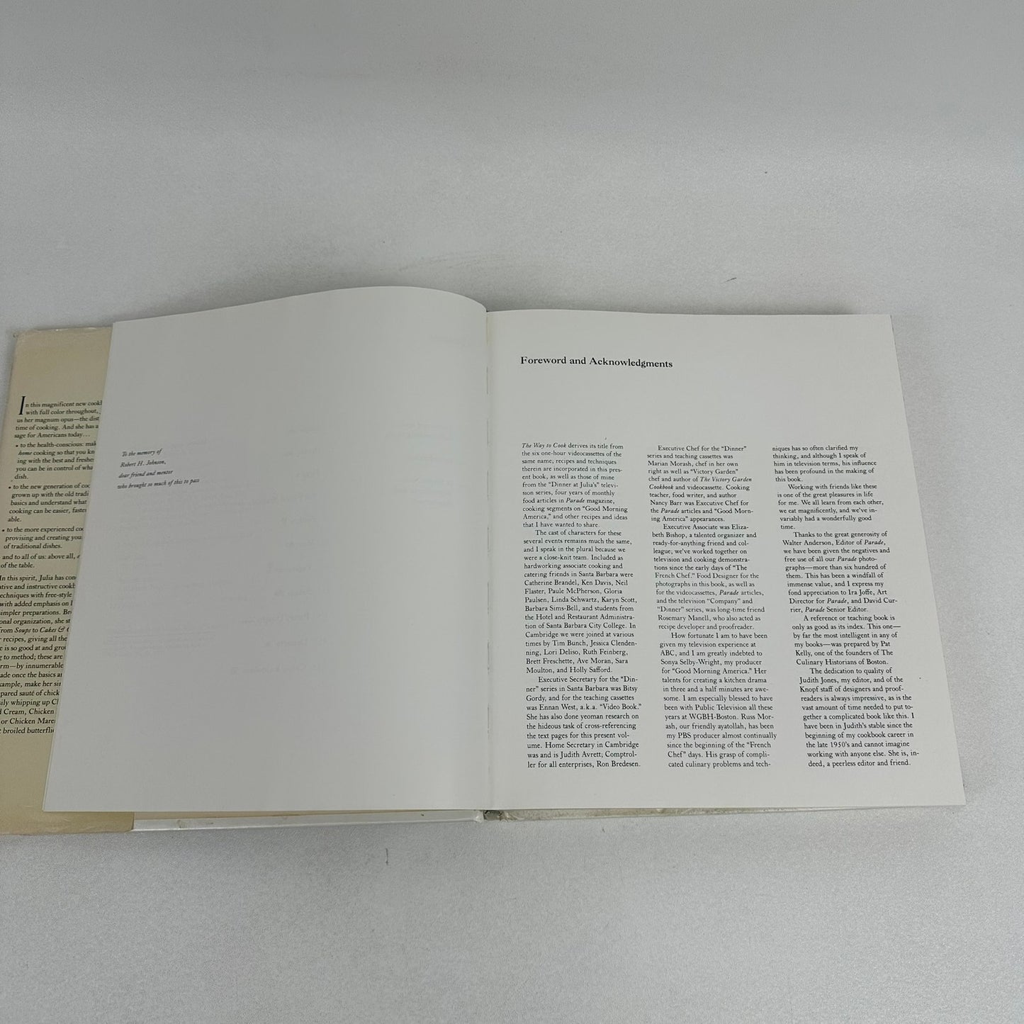 Way to Cook Julia Child Cookbook Classic Recipes Cuisine Cooking Baking 1989