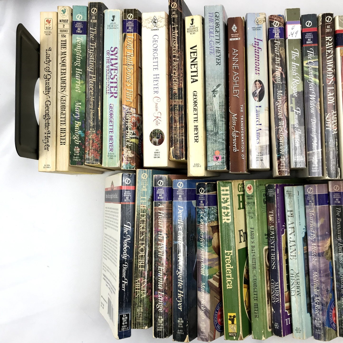 Regency Romance Novels Lot of 39 Historical Fiction 19th Century Aristocracy