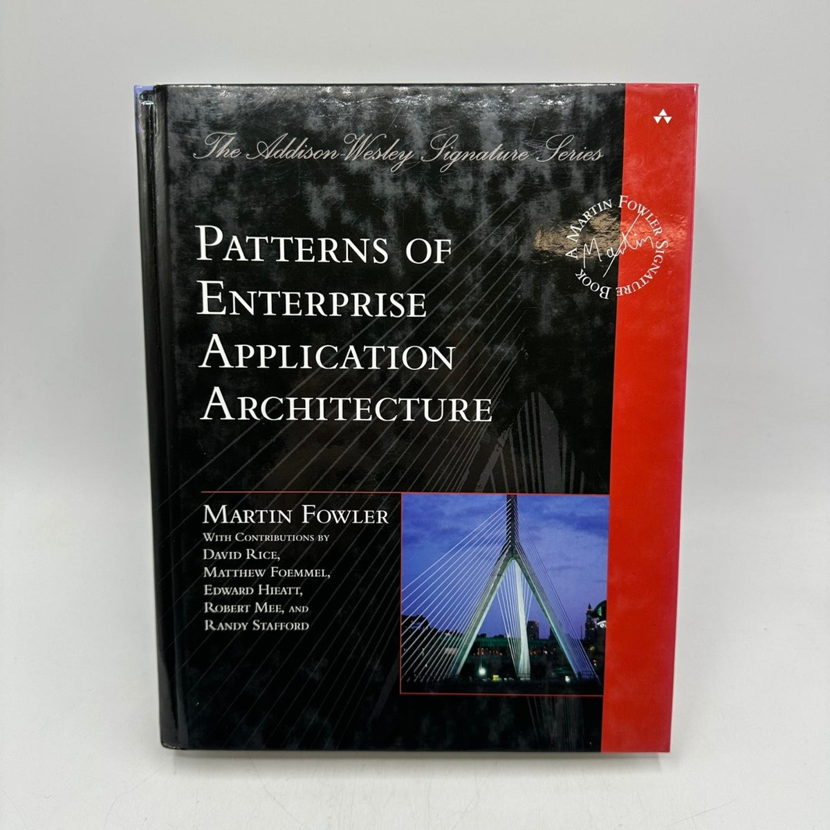 Patterns of Enterprise Application Architecture Martin Fowler 2003 IT 16th Print