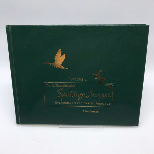 David Hagerbaumer Sporting Images Etchings Drawings Vol 1 John Orelle SIGNED