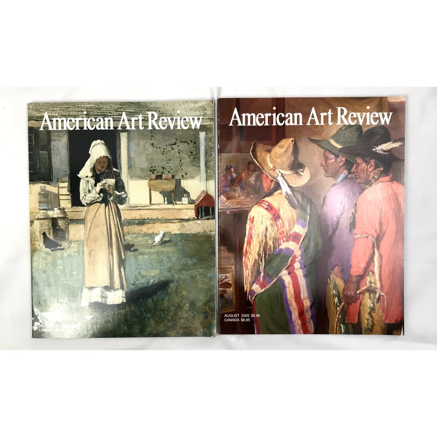 American Art Review Lot of 5 Illustrated Photographic Magazines VolXVII 2-6 2005