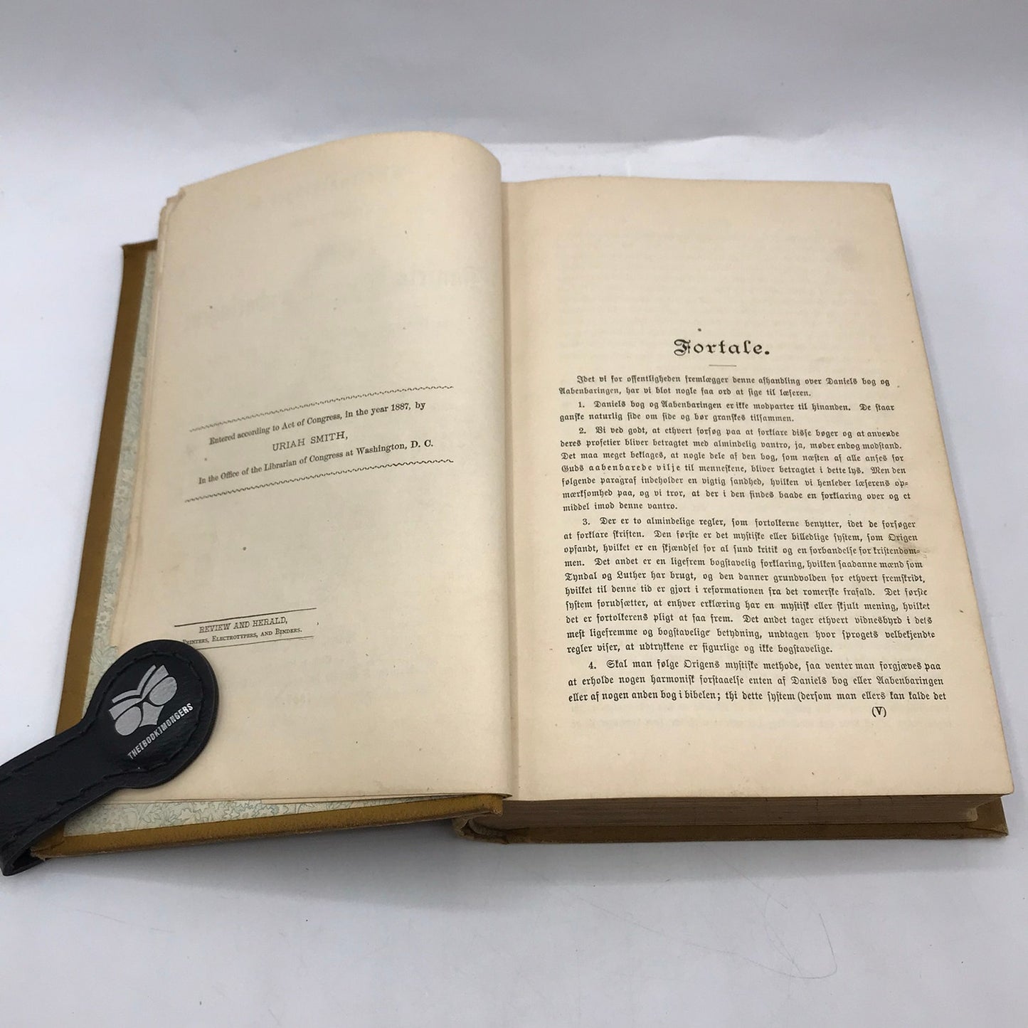 Daniels Book of Revelation Uriah Smith Danish Theology Religious Studies 1887