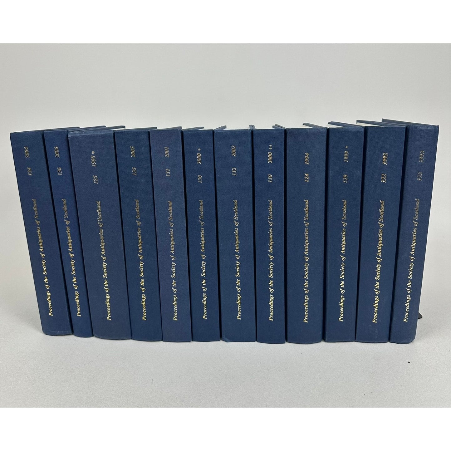 Proceedings of the Society of Antiquaries of Scotland 12 Volumes History Culture