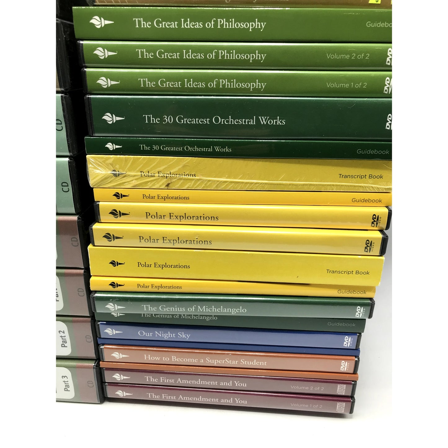 The Great Course Series Huge Lot of 88 Courses Total Education Home School