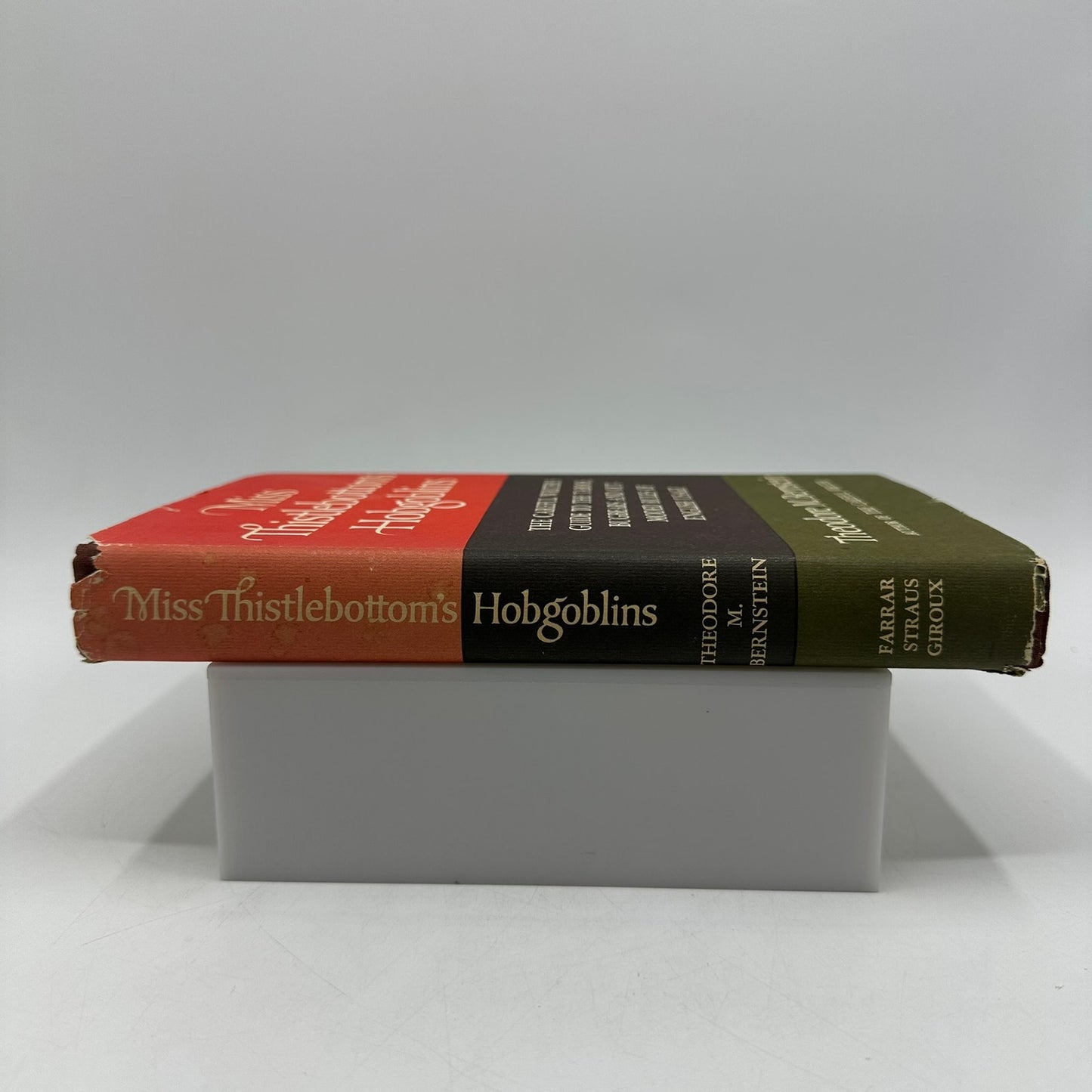 Miss Thistlebottom's Hobgoblins Theodore M Bernstein First Edition English Usage