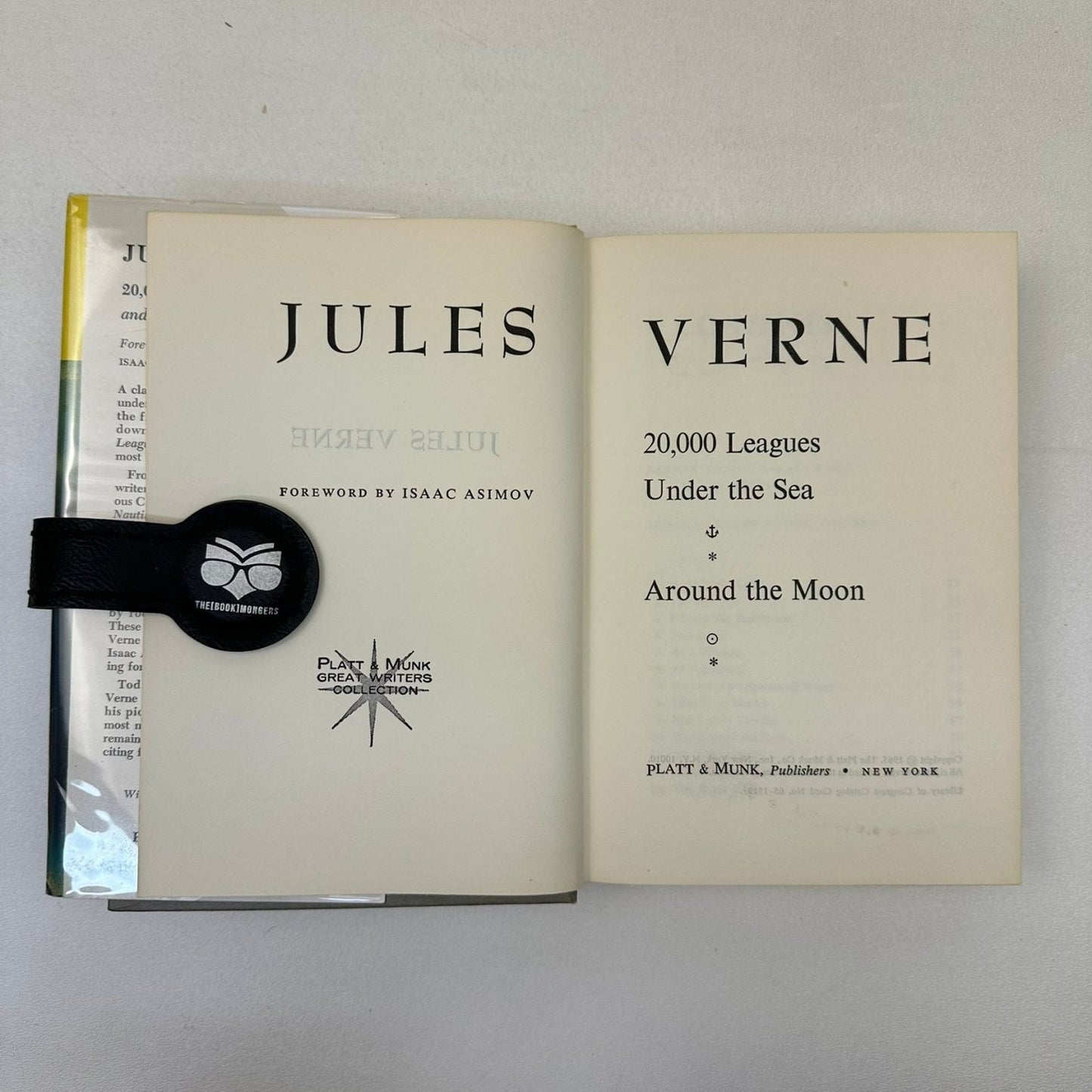 20,000 Leagues Under the Sea & Around the Moon Jules Verne 1965 Platt & Munk