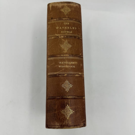 Waverley & Woodstock Sir Walter Scott Illustrated Waverley Novels Vintage 1829