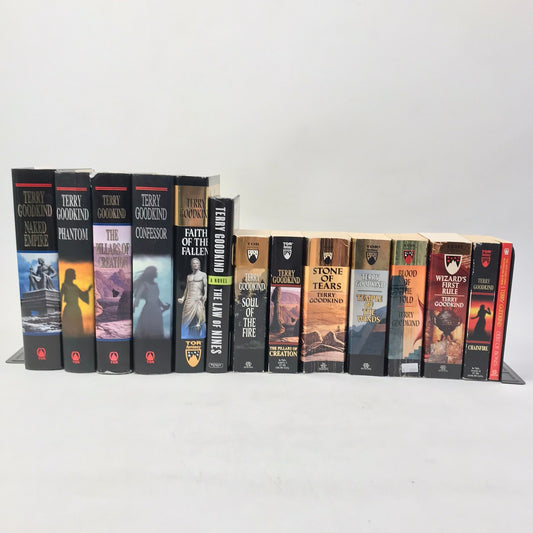 Terry Goodkind Lot of 14 Epic Fantasy Dark Magic Science Fiction Sword of Truth