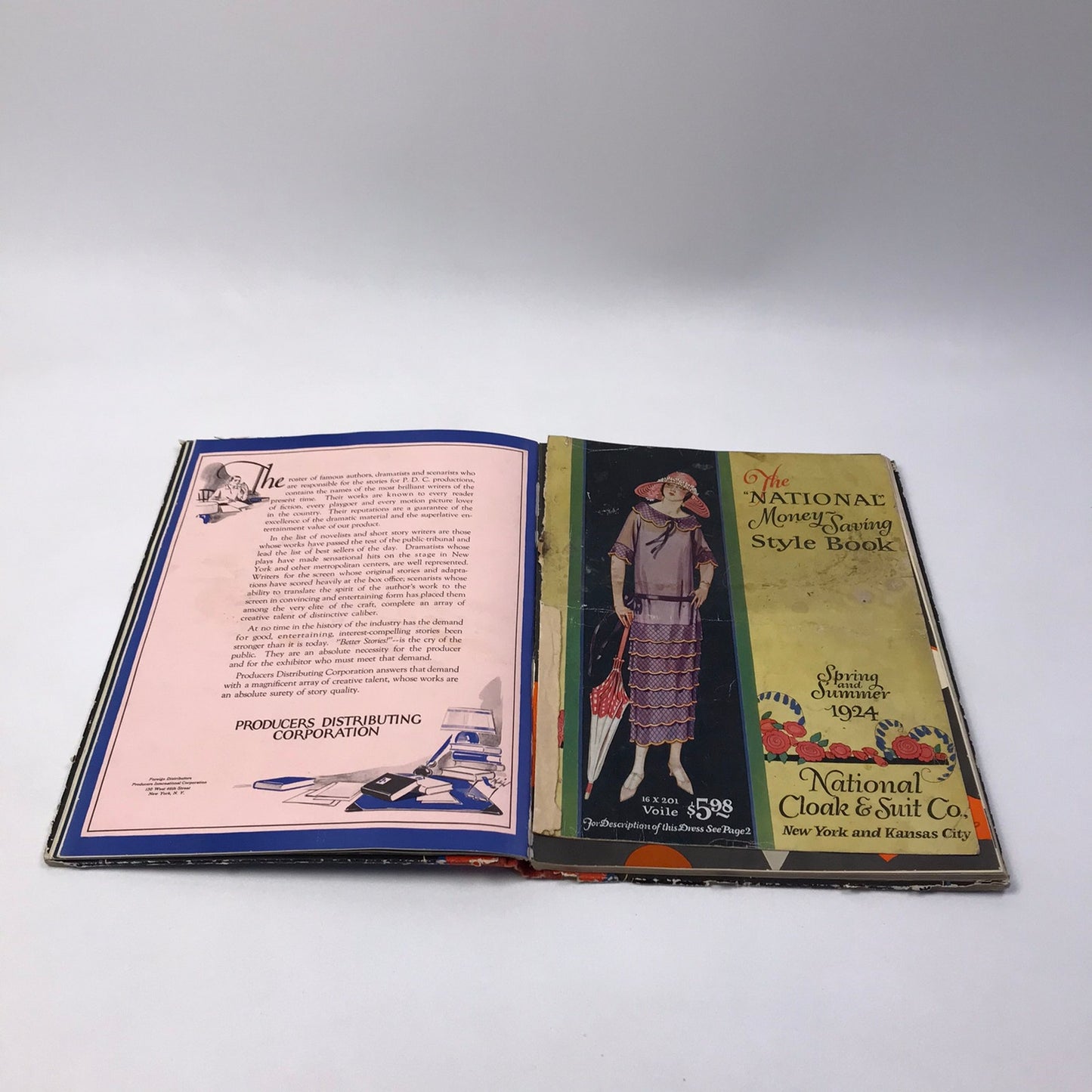 Producers Distributing Corporation Announcement 1926-27 Early Film Distribution