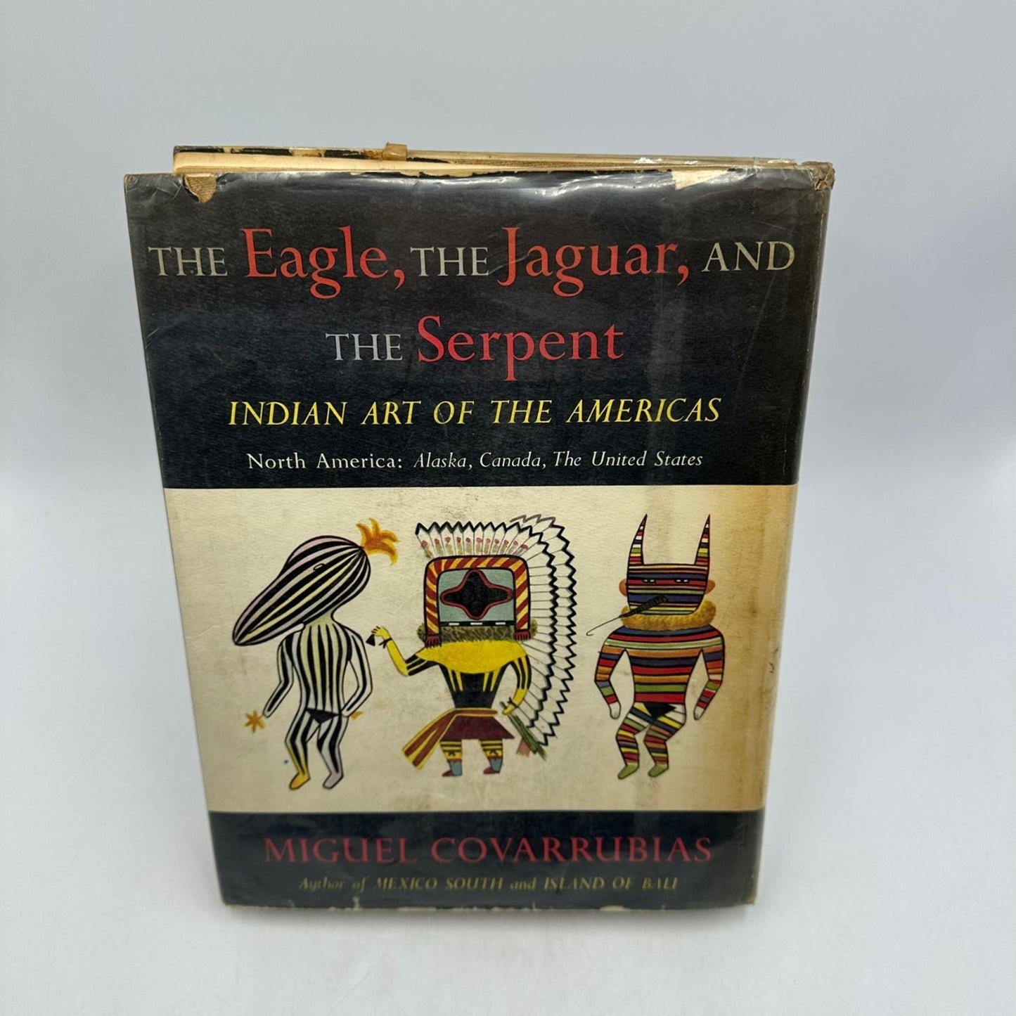 The Eagle, The Jaguar, & The Serpent Covarrubias 1954 First Edition Knopf Art