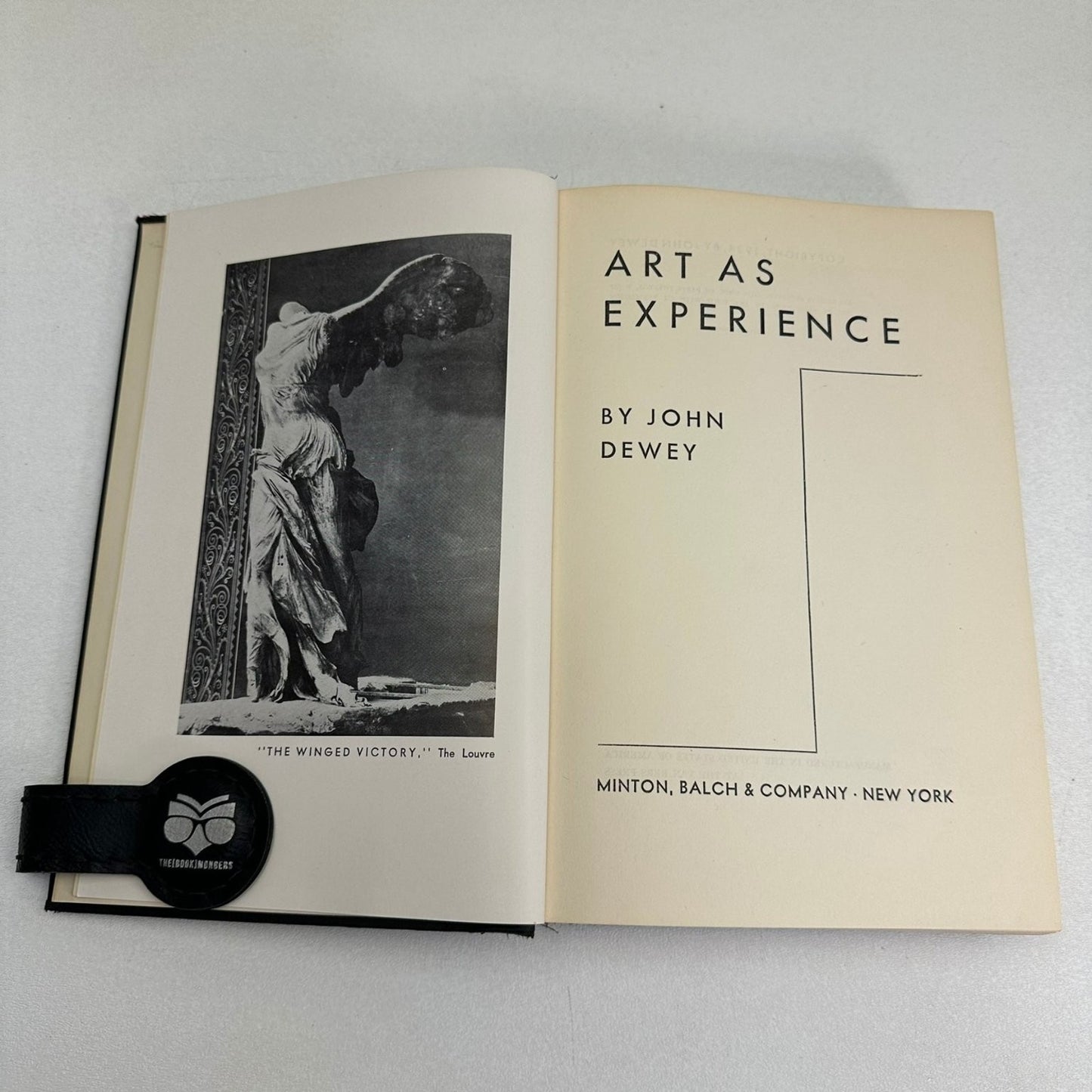 Art As Experience John Dewey 1934 Seventh Impression Philosophy Minton Balch