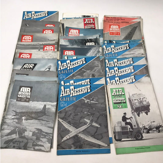 Air Reserve Gazette Aviation Magazine 45 Issues Military History Operation 1940s