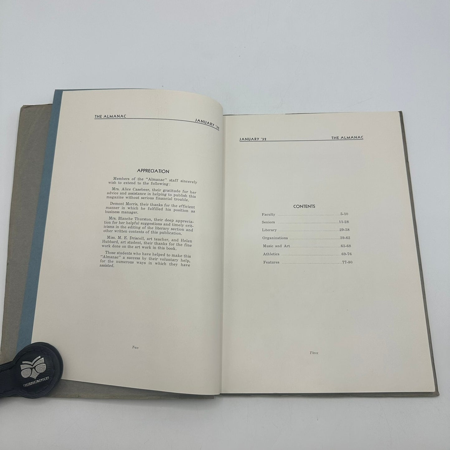 The Almanac January 1932 Franklin High Yearbook Portland OR Silhouette Edition