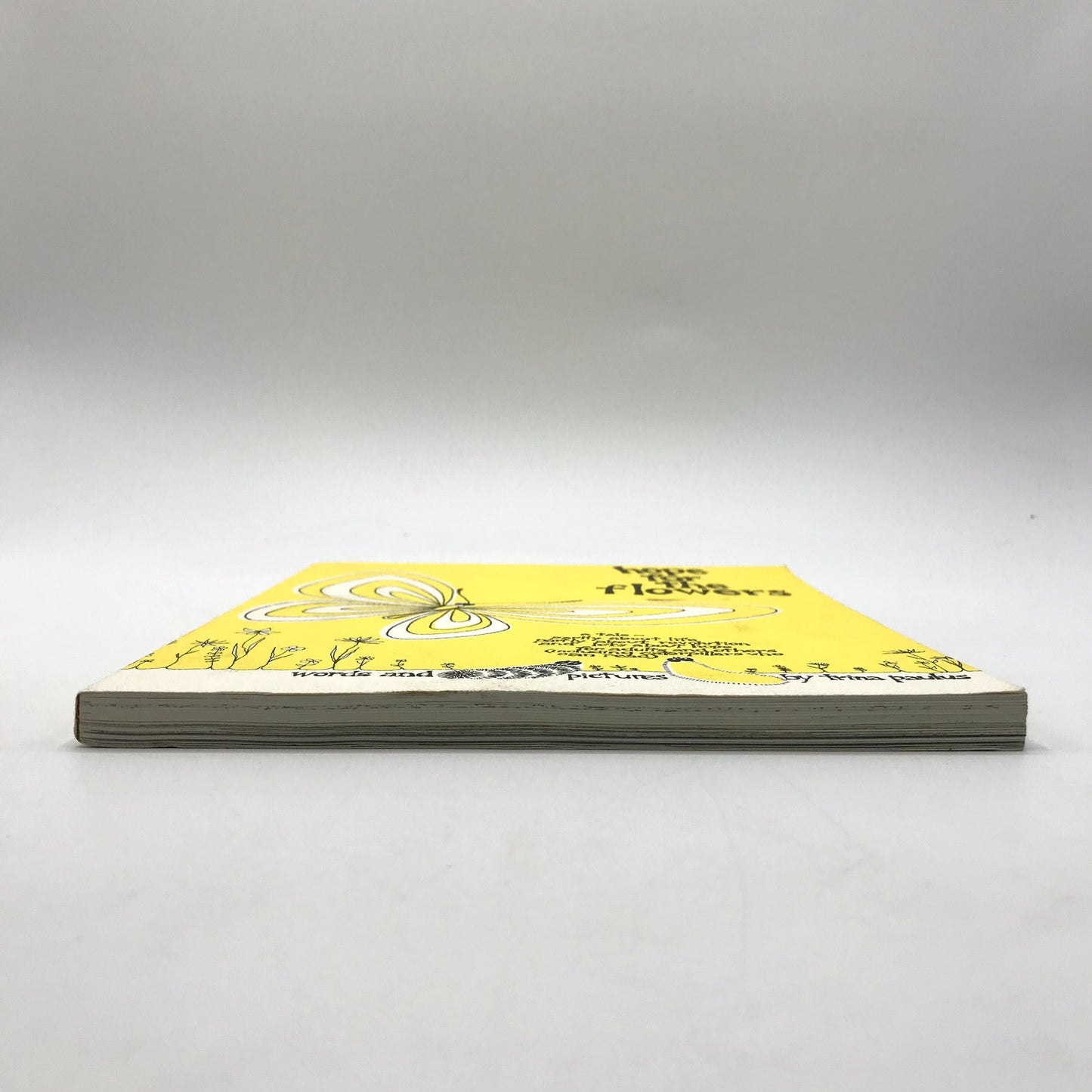 Hope For The Flowers Illustrated Paperback Words & Pictures by Trina Paulus 1972