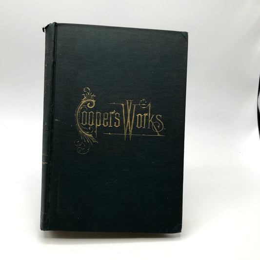 The Works of James Fenimore Cooper Volume 5 Illustrated Hardcover Book 1892