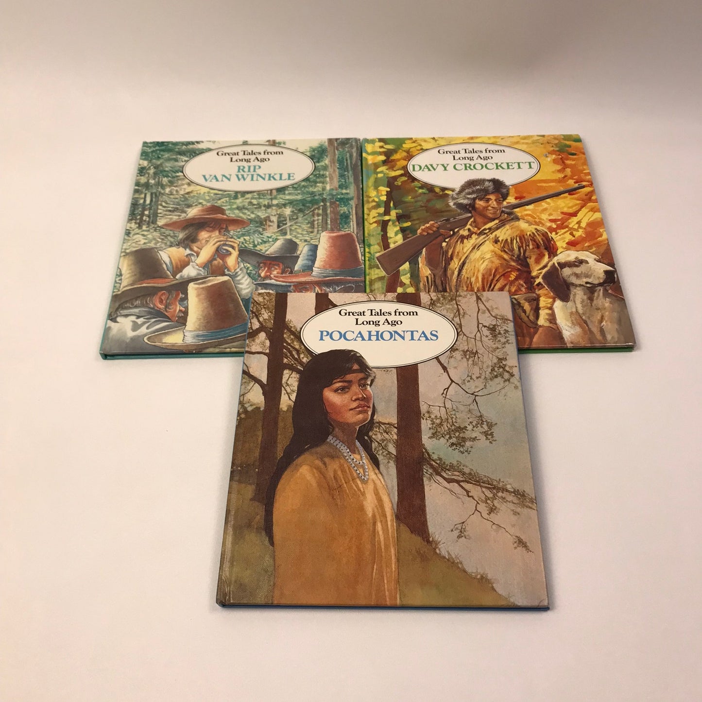 Great Tales From Long Ago Lot of 9 Children Historical Stories Biography History