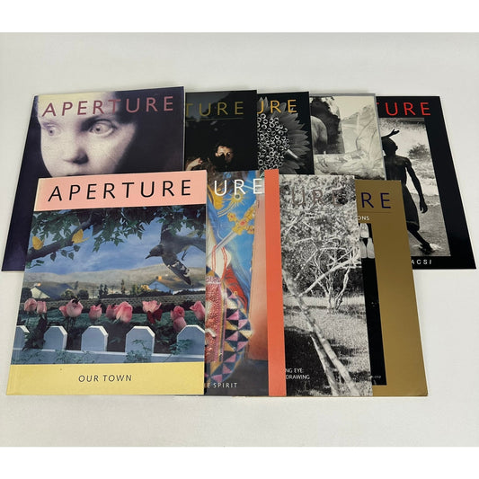 Aperture Quarterly Magazine Lot of 9 Art Photography Visual Culture Portfolios