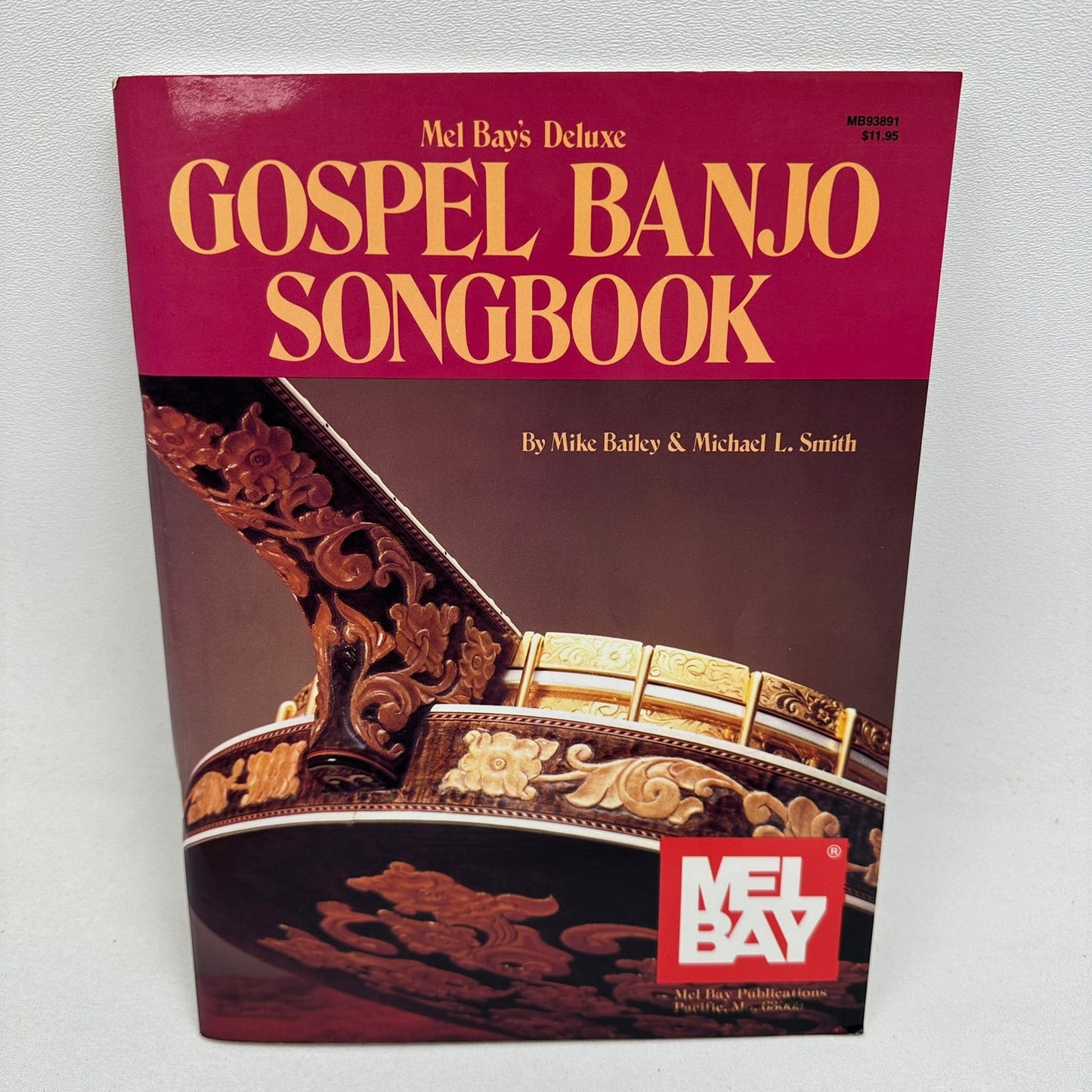 Gospel Banjo Songbook Deluxe Mike Bailey Michael L Smith 1982 Sheet Music