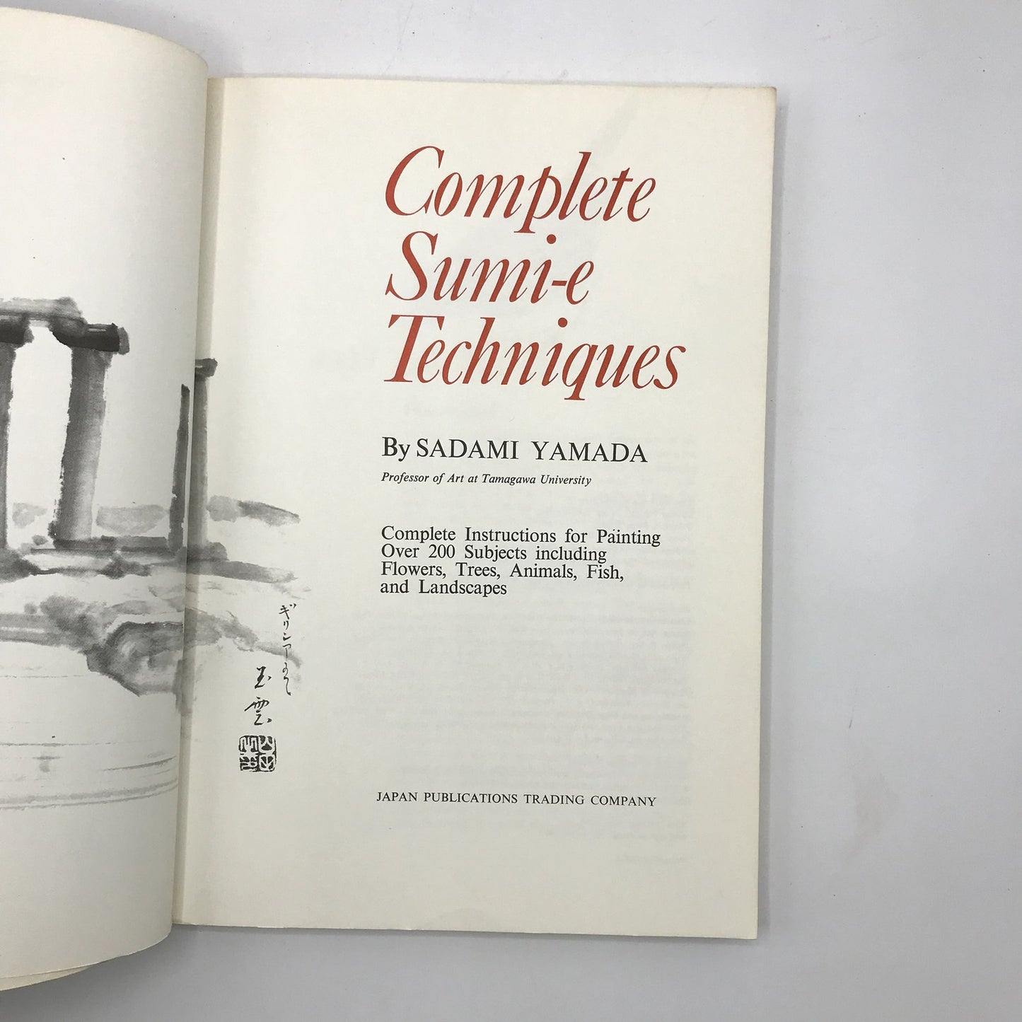 Lot of 3 Chinese & Japanese Painting Lessons Illustrated Art Books Step-by-Step