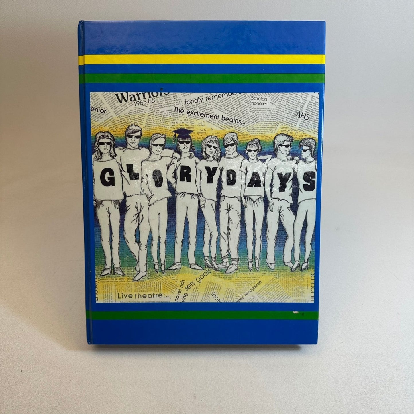 Glory Days Aloha High School Yearbook 1986 Oregon Vintage School Annual