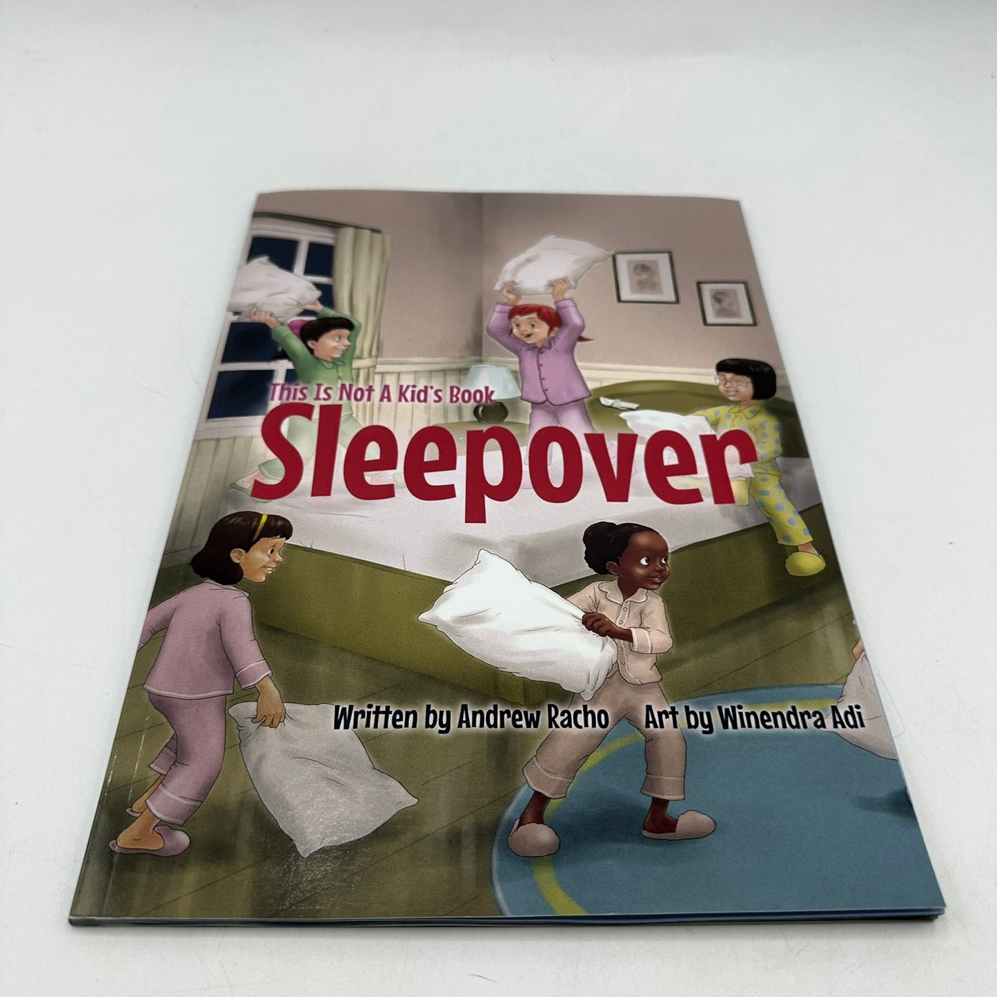 This Is Not A Kid's Book Sleepover by Andrew Racho Humor Entertainment Comedy