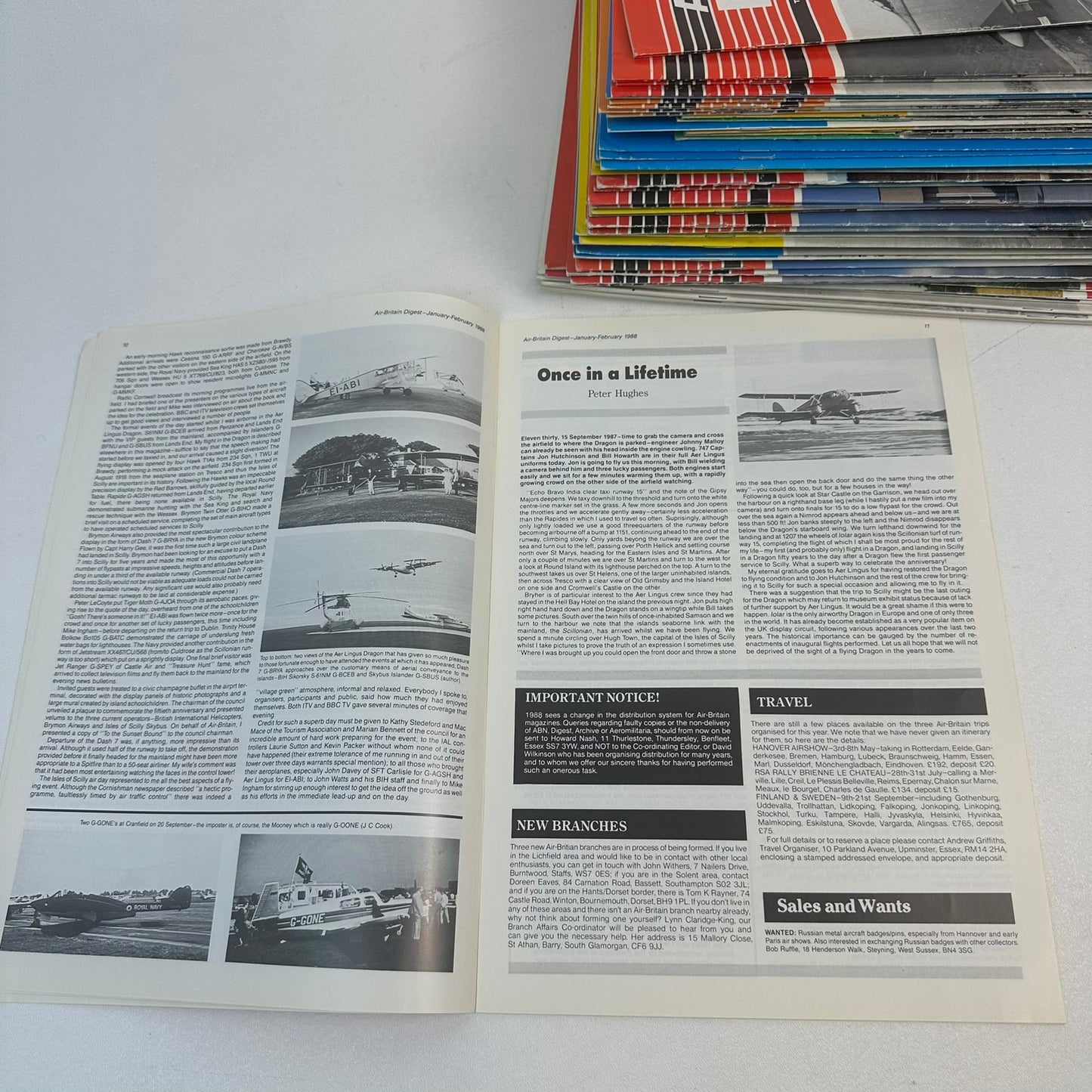 Air Britain Digest Magazines Lot of 54 Aviation Aircraft Technology Engineering