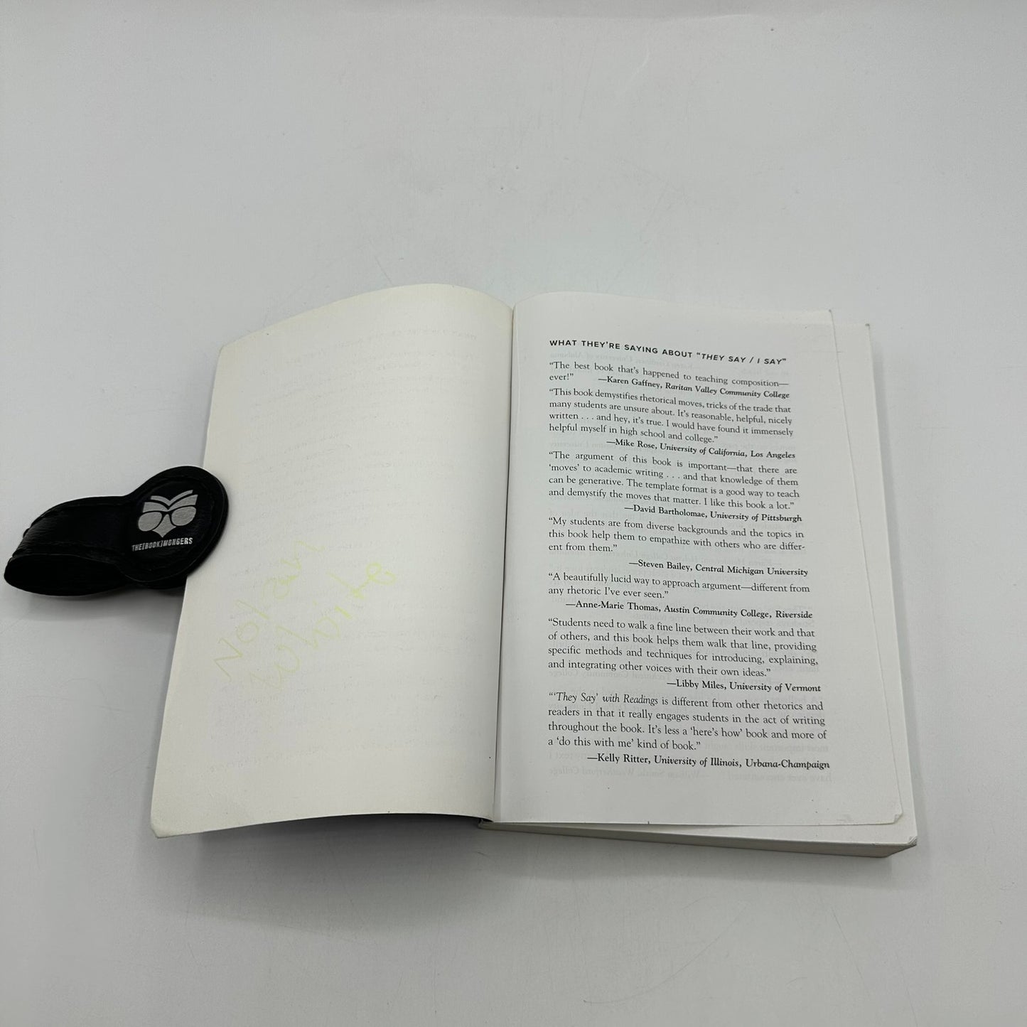 They Say I Say 4E with Readings Graff Birkenstein Durst Academic Writing