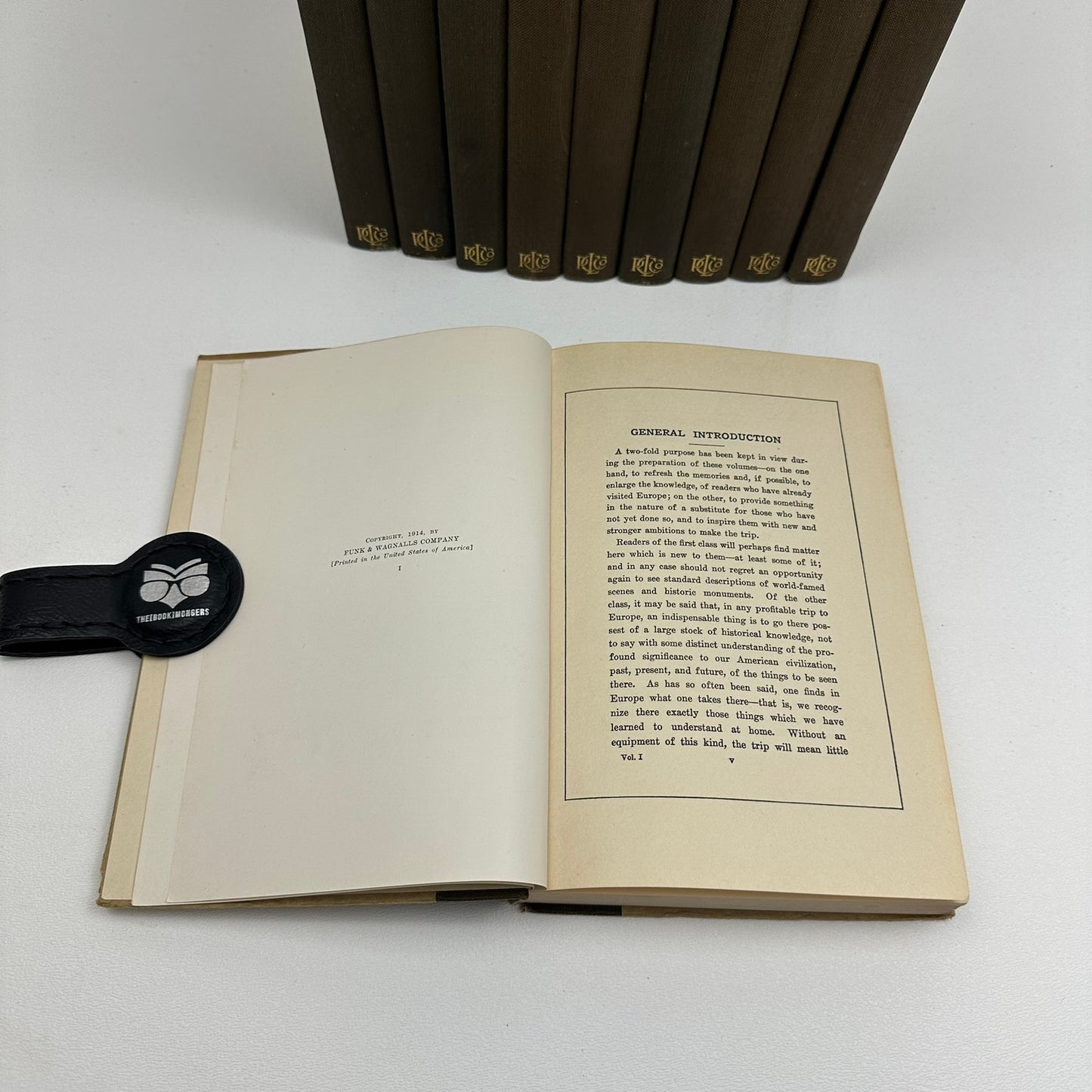 Seeing Europe with Famous Authors Complete 10 Volumes Literary Collection 1914