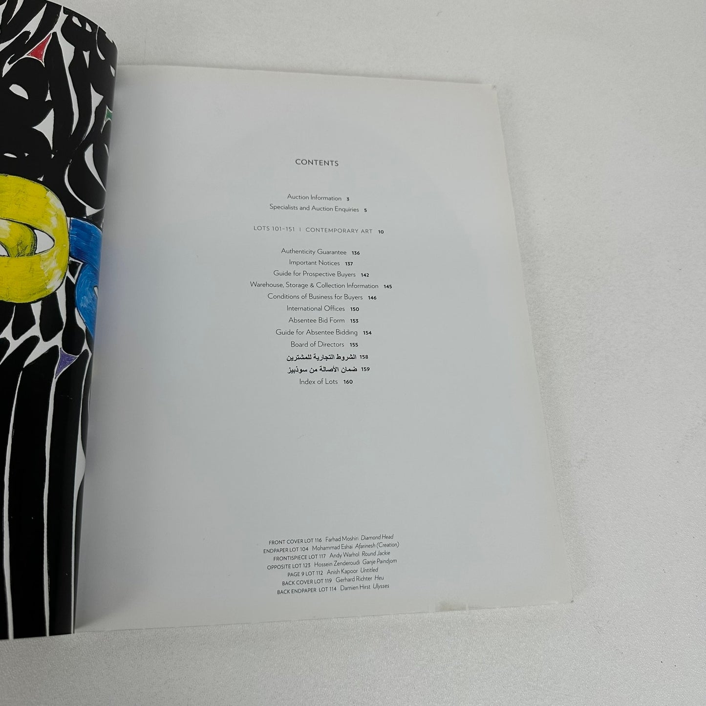 Sothebys Contemporary Art Auction Catalogs Lot of 2 Arab Iranian Modern 2009