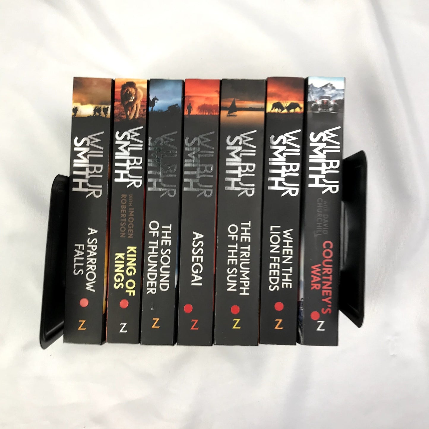 Wilbur Smith Lot of 7 The Courtney Series Paperback Historical Romance Thriller