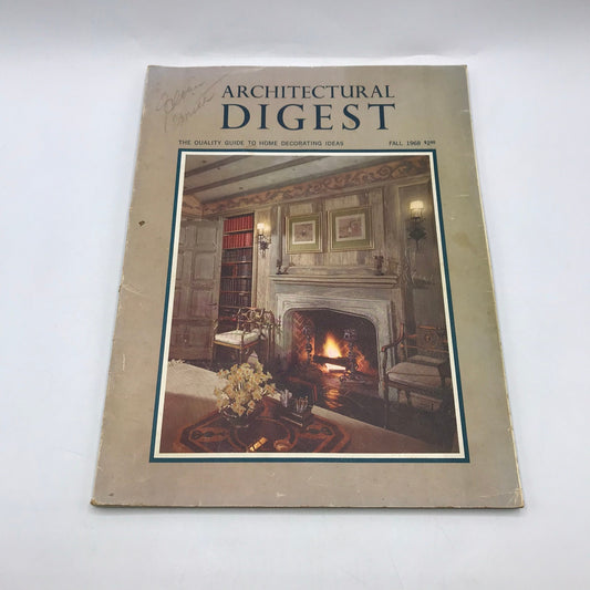 Architectural Digest The Quality Guide to Home Decorating Ideas Interior Design