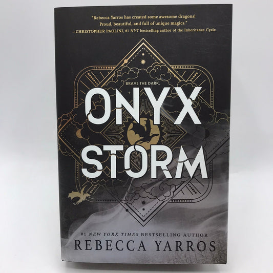 Onyx Storm Rebecca Yarros Military Romance Fantasy New Deluxe Limited Edition