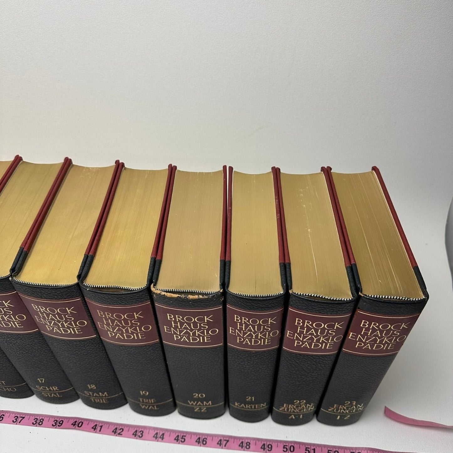 Brockhaus Enzyklopädie 19th Edition Complete 23 Volume Set German Hardcovers