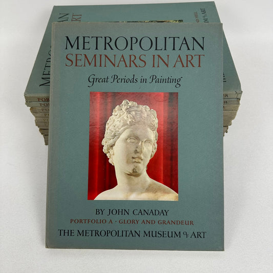 Metropolitan Seminars in Art Portfolio A-C and 1-9 John Canaday History Painting