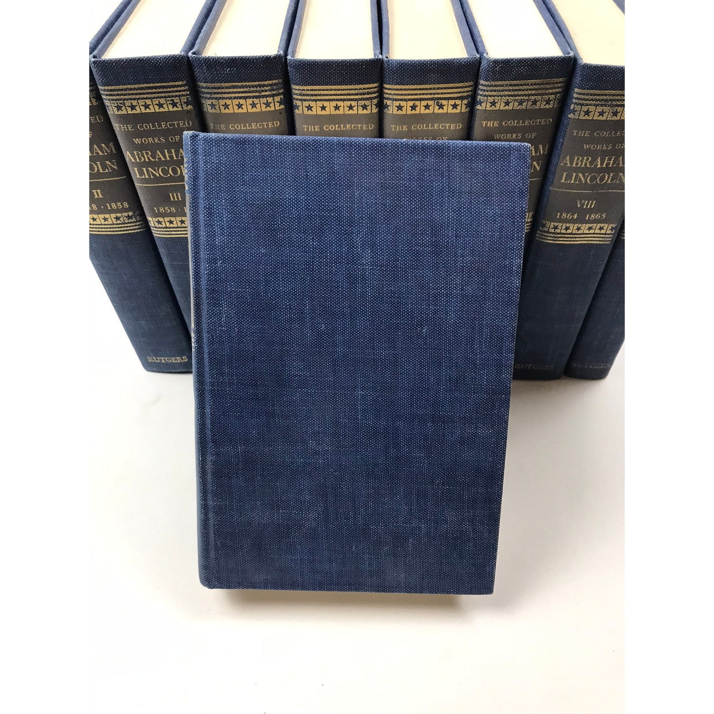 The Collected Works of Abraham Lincoln Book Club Edition Volumes 1-8 and Index