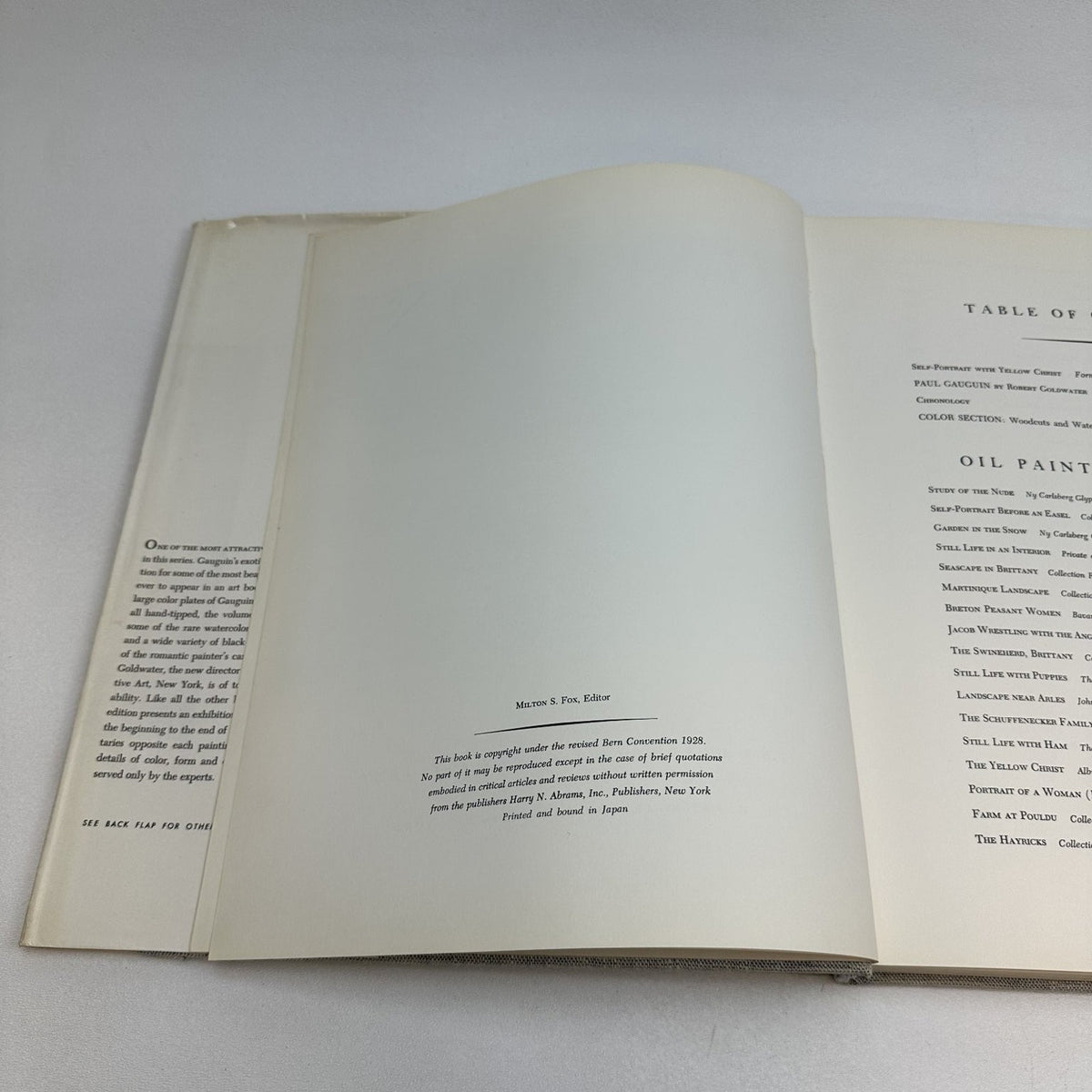 Gauguin Robert Goldwater 1957 Art Monograph Abrams Illustrated