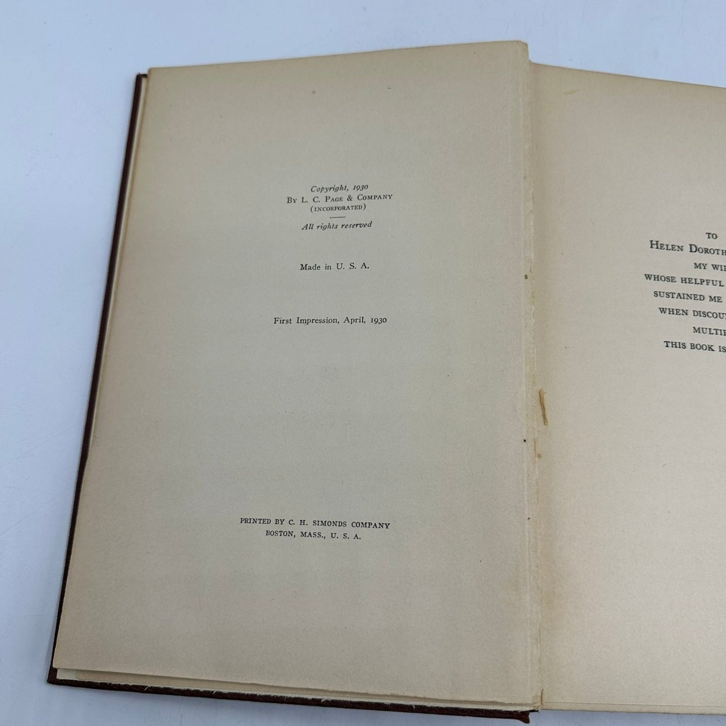 Abraham Lincoln Traveled This Way Fred L. Holmes 1930 First Edition Biography