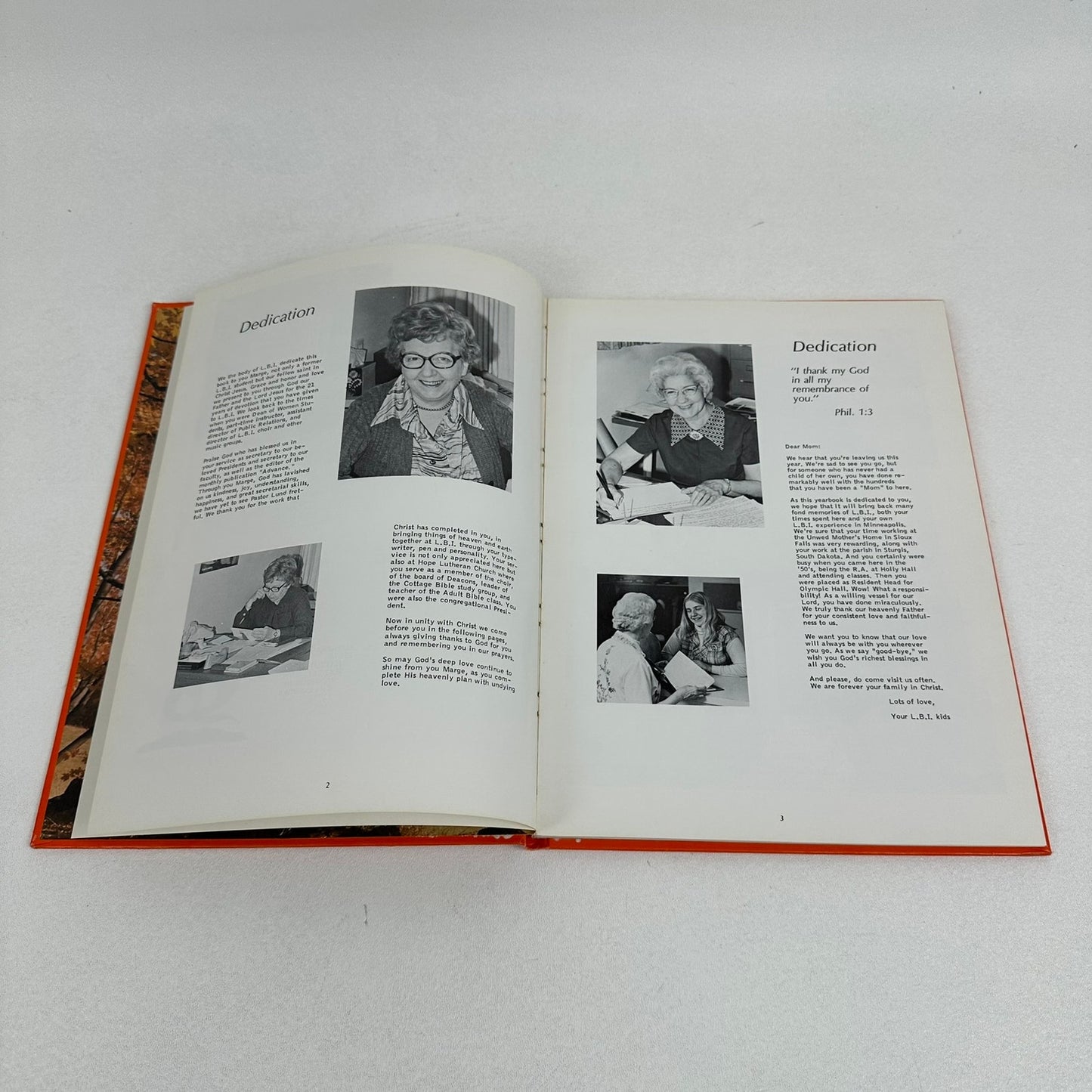 Lutheran Bible Institute 1977 Yearbook Come Walk With Me Seattle WA Memorabilia