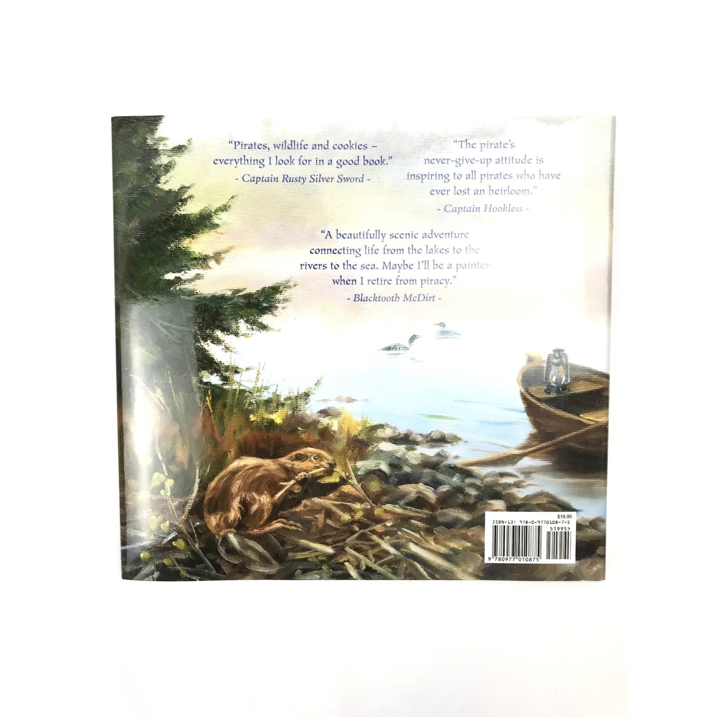 A Pirates Quest for His Family Heirloom Peg Leg Laura Sams Robert SIGNED 2008