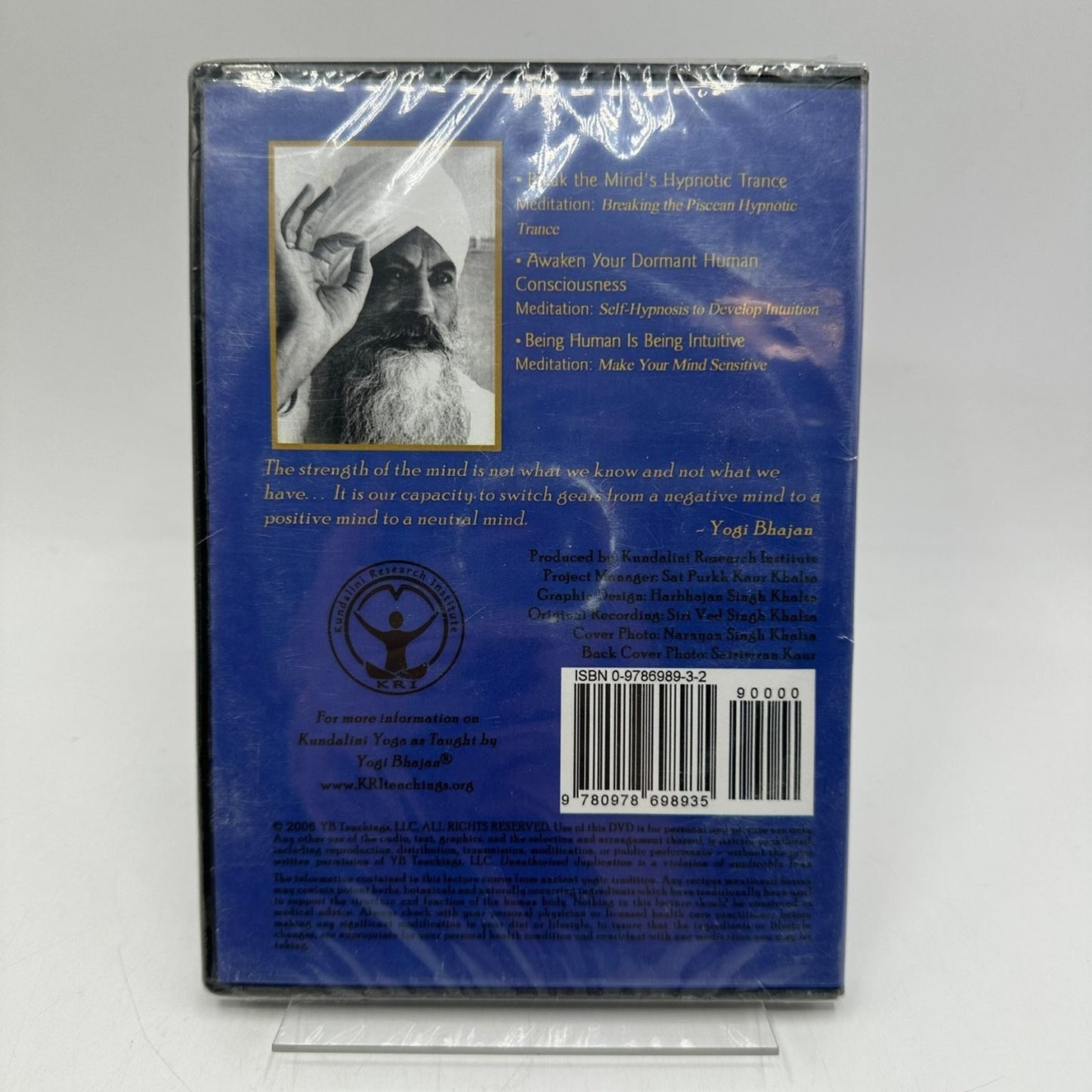 Aquarian Teacher Mind & Meditation DVD 2006 Kundalini Yoga Yogi Bhajan KRI