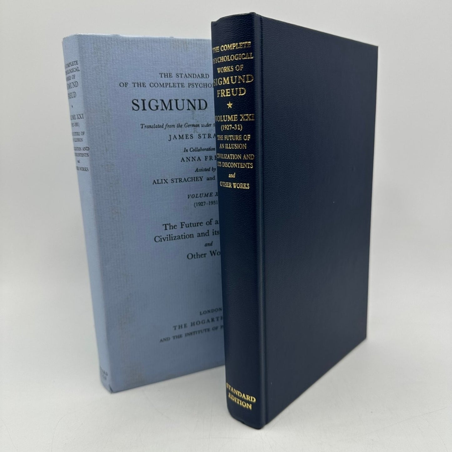 Future of an Illusion Freud 1964 Standard Edition Volume XXI Psychology Hogarth