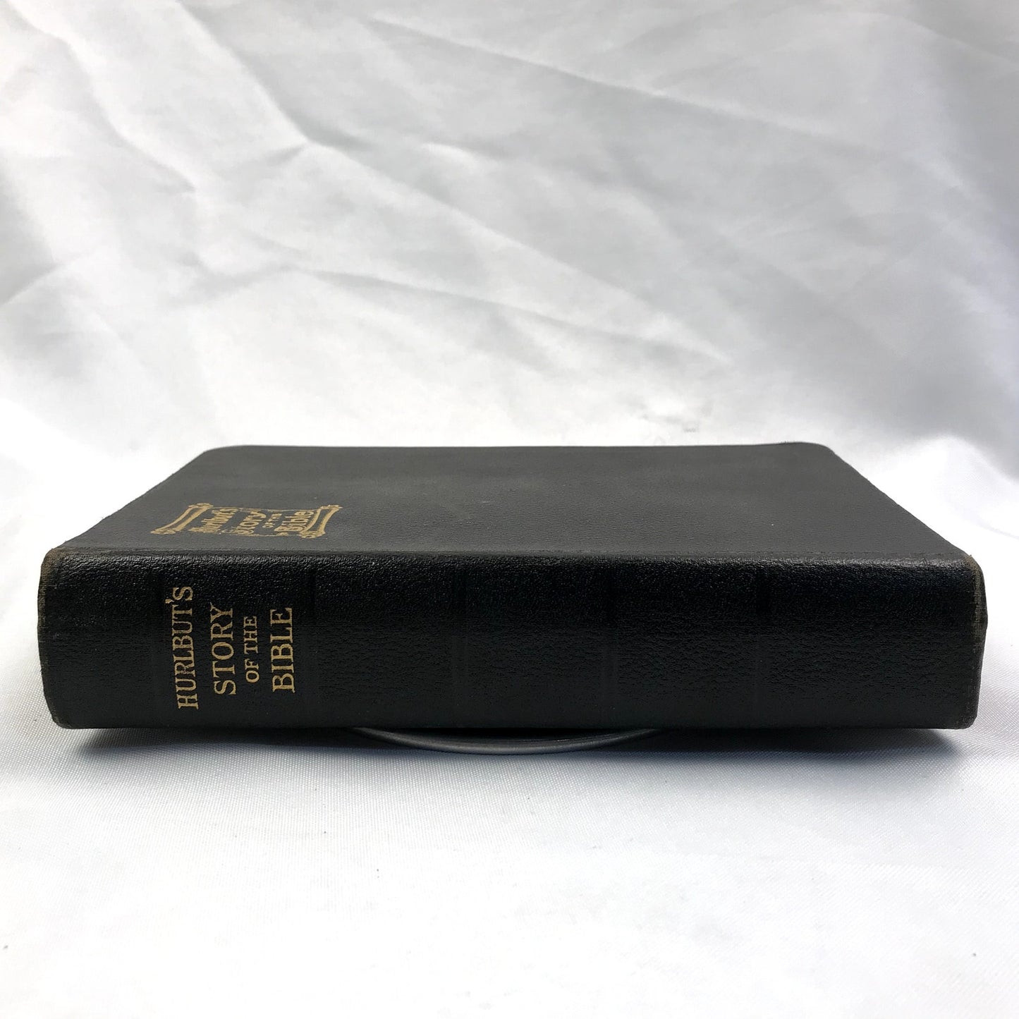 Hurlbuts Story of The Bible Self-Pronouncing Illustrated Leather Bound Book 1929