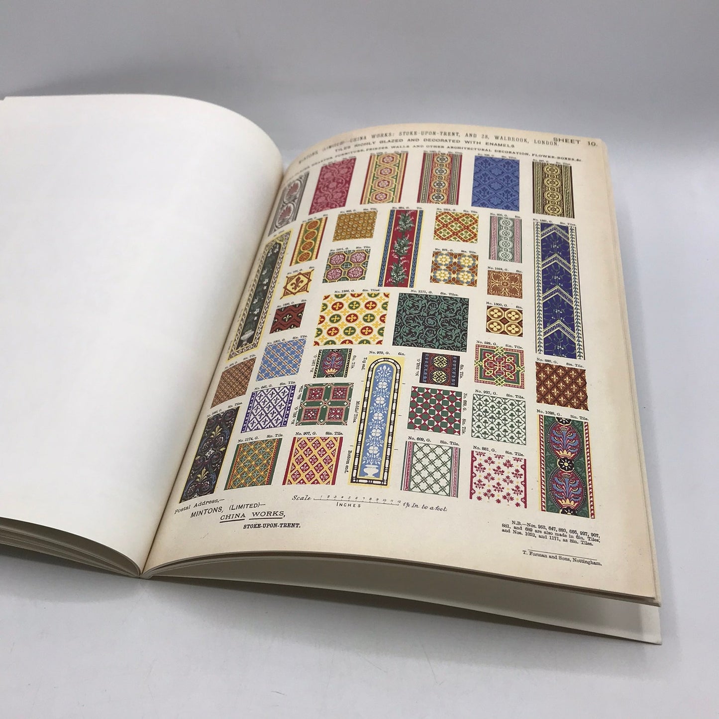 Minton Tiles Selected Patterns Enamelled Tiles Chris Blanchett China Works