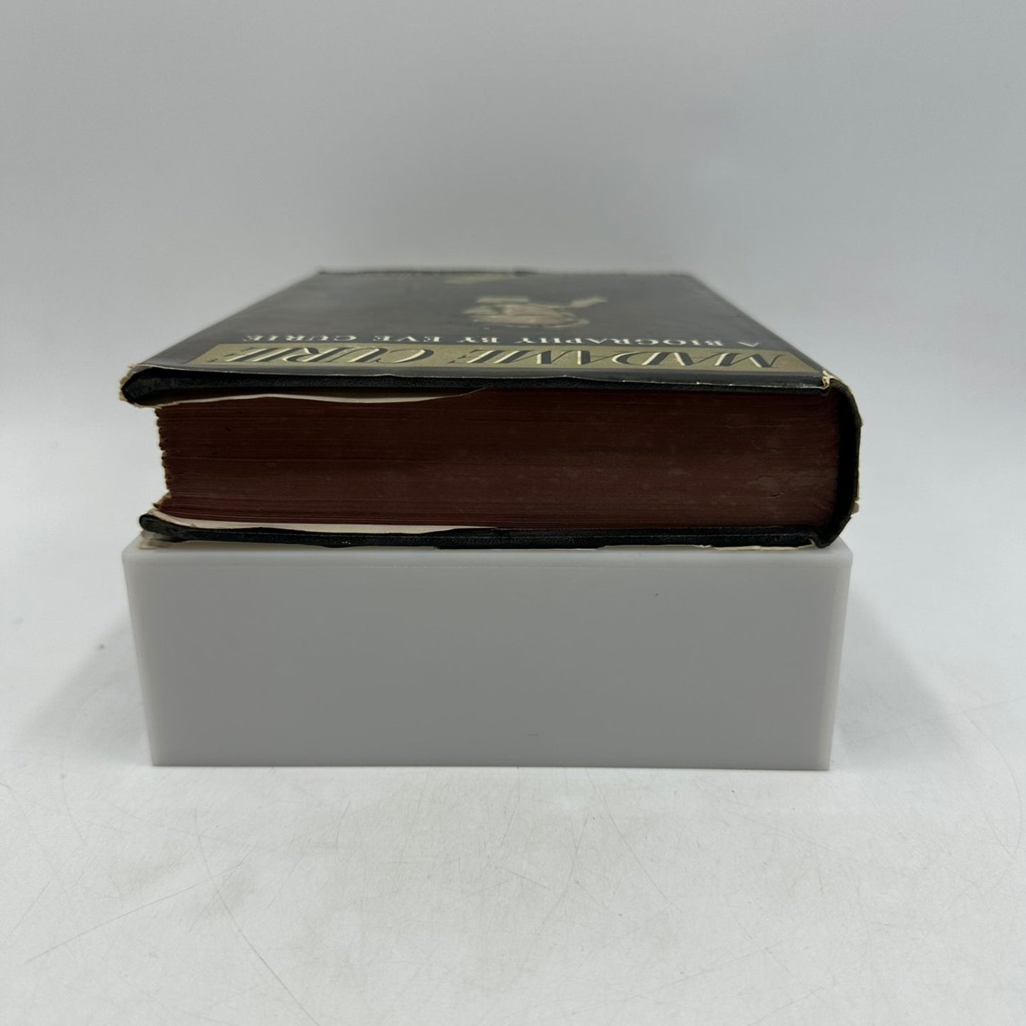 Madame Curie A Biography by Eve Curie 1943 Dust Jacket Science Garden City Pub