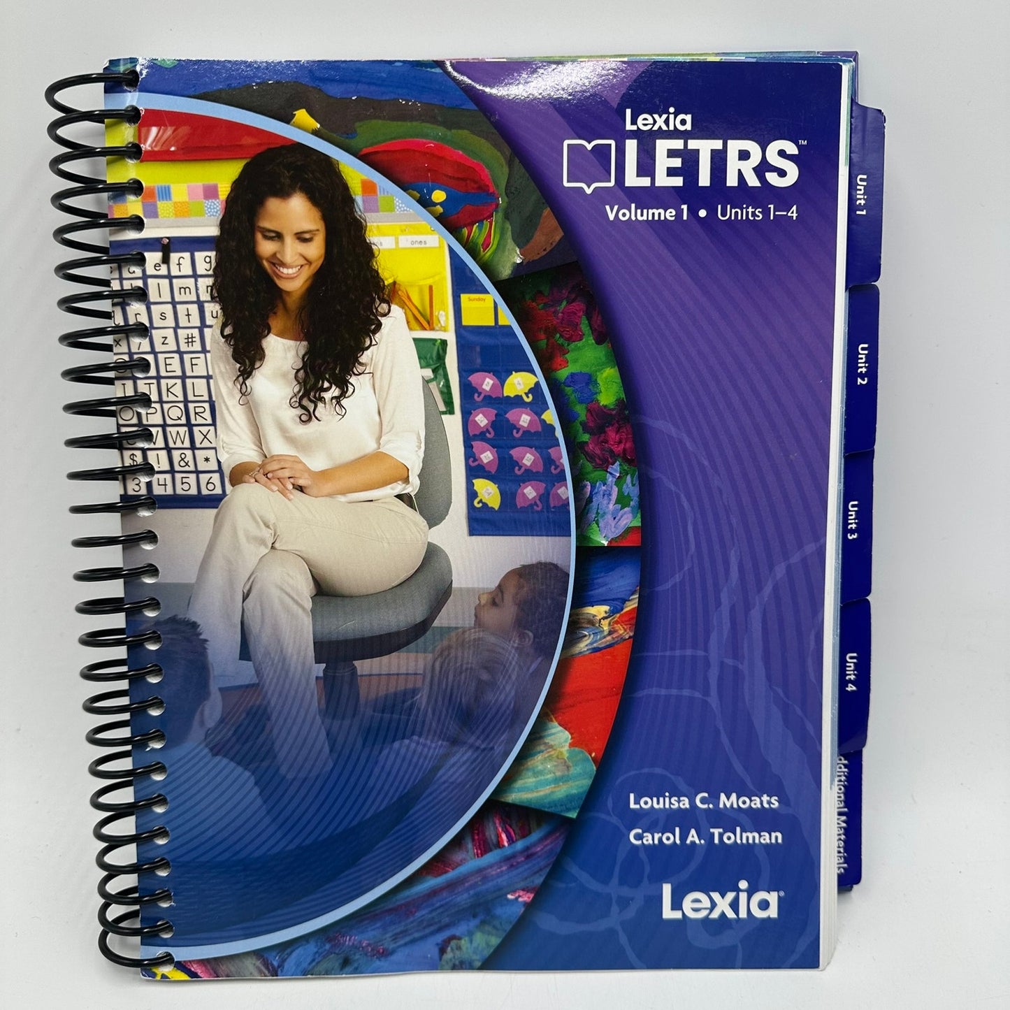 Lexia Letrs Louisa C. Moats and Carol A Tolman Volume 1 and 2 Unit 1-4 and 5-8